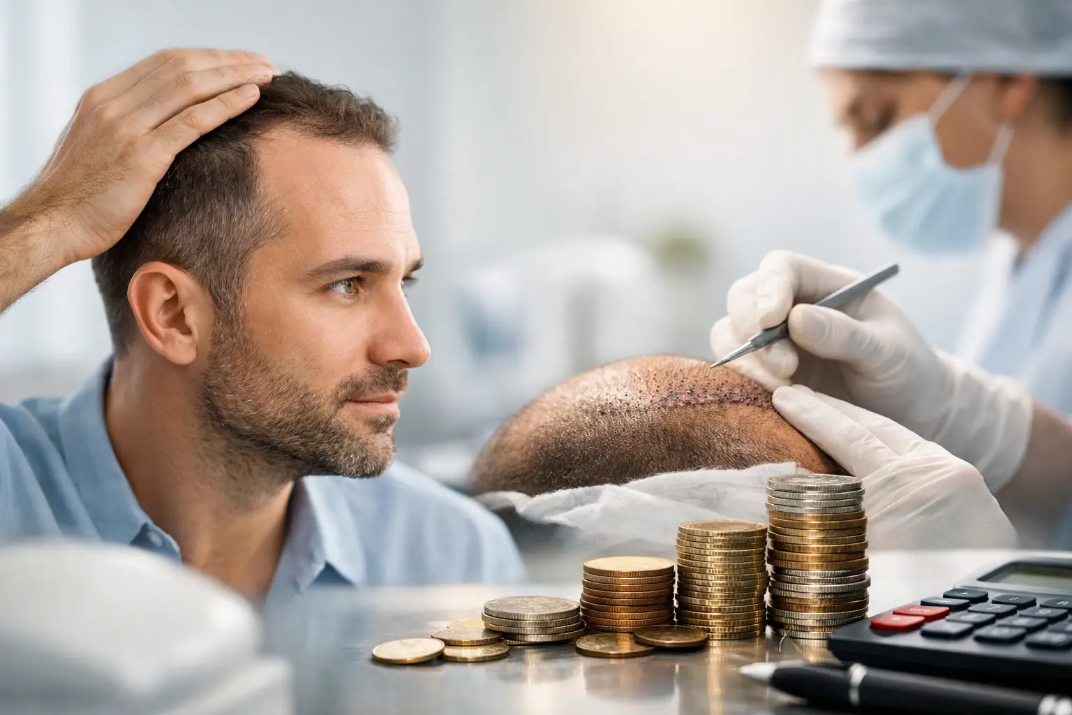 Trasplante capilar precio: qué pagas