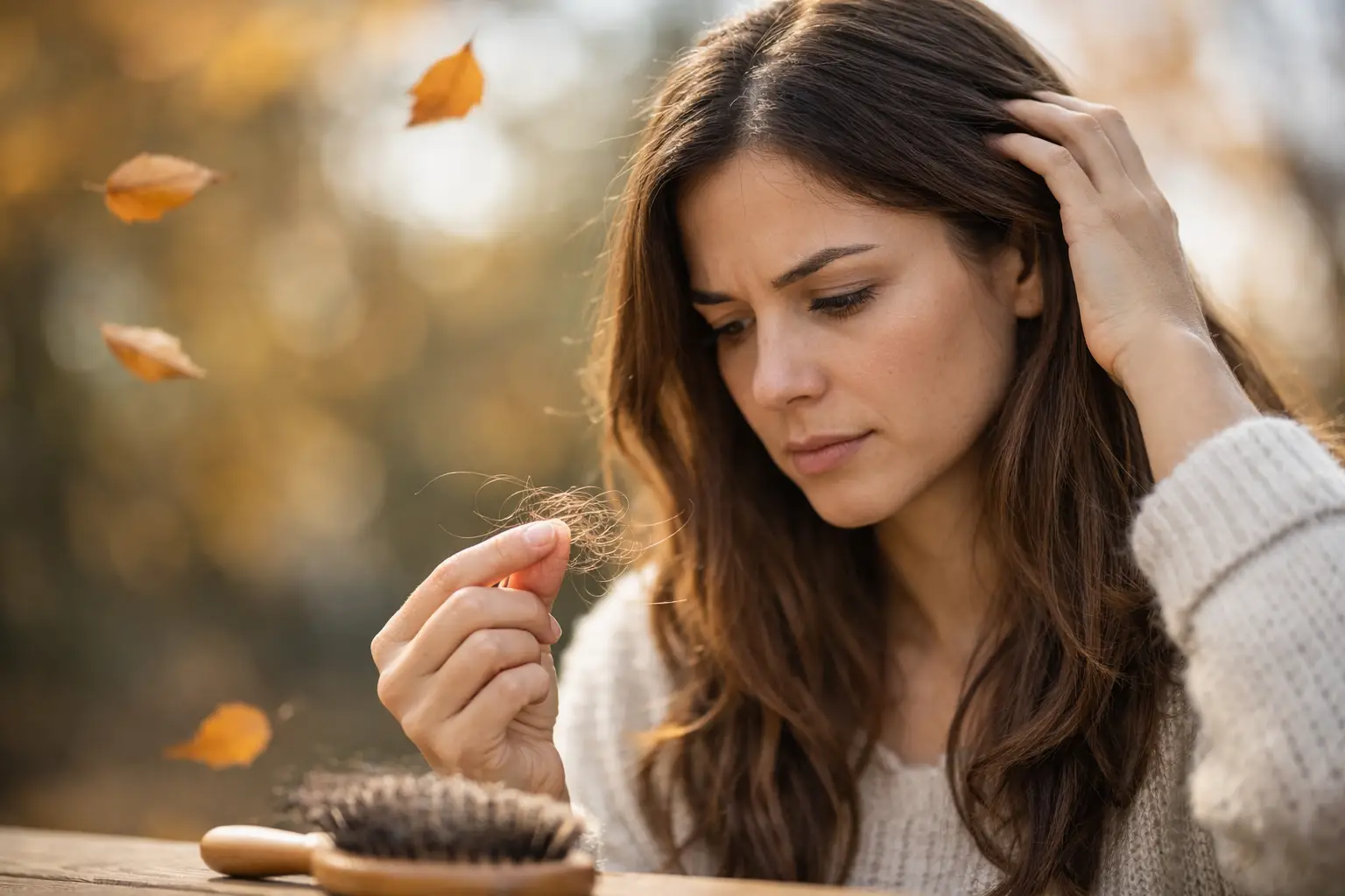 ¿Es normal perder pelo en otoño? Cuándo actuar