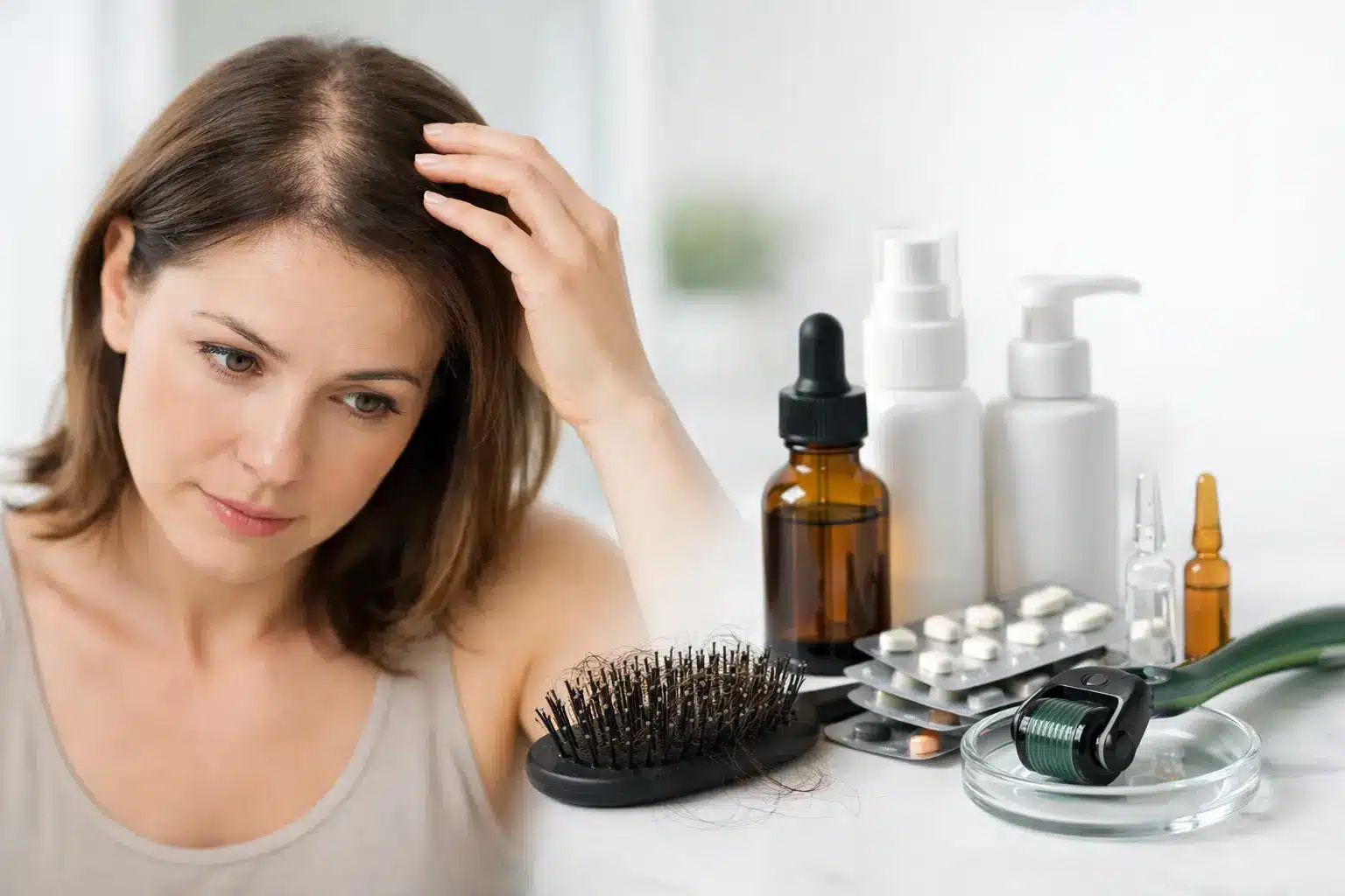 Guía de tratamiento de la alopecia en mujeres