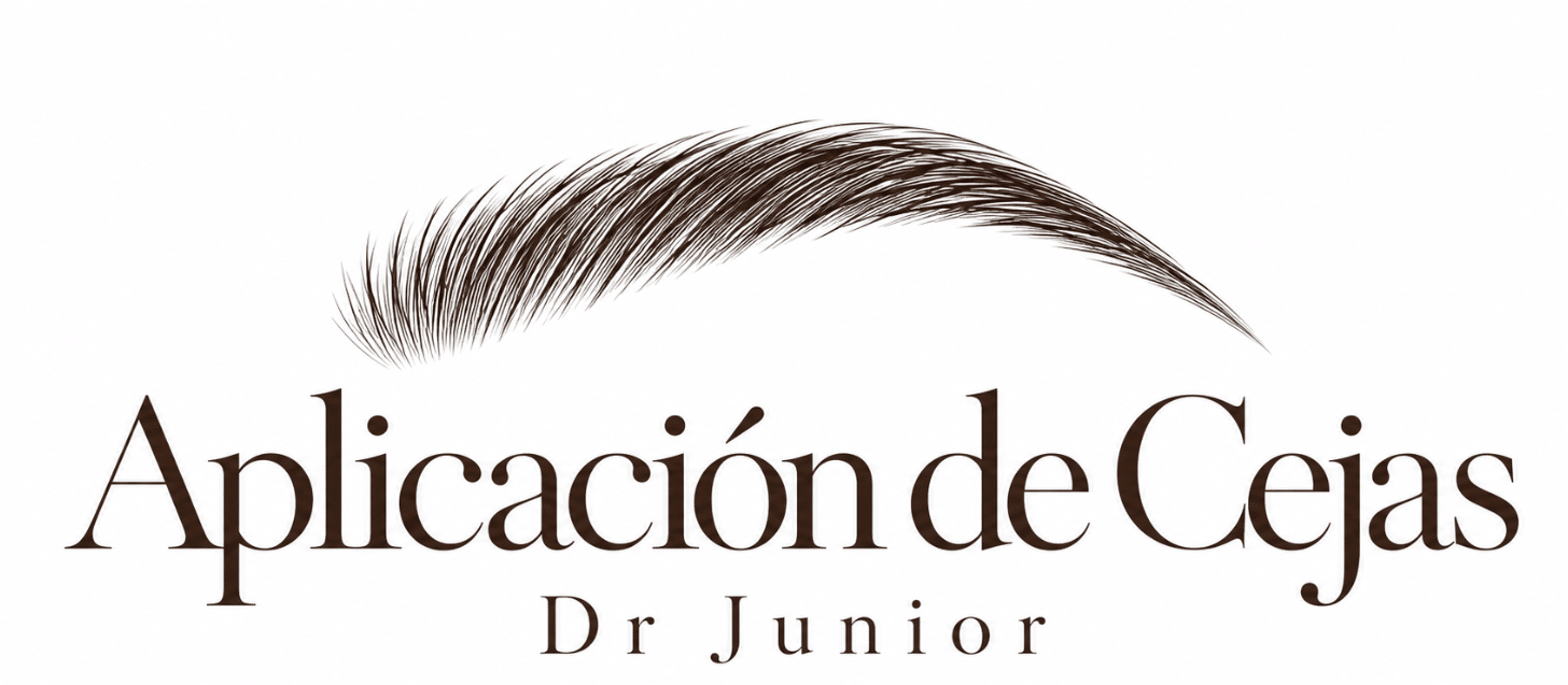 Técnica de orientación y aplicación de fibras de cejas Dr. Pelo